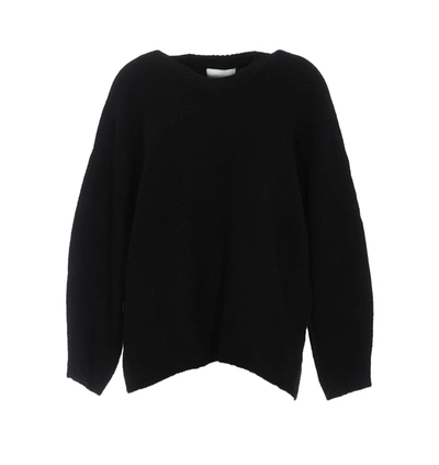 3.1 Phillip Lim Crewneck Knitted Jumper In Black