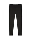 Essentials Slim-fit Tapered Cotton-blend Jersey Sweatpants In Black