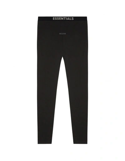 Essentials Slim-fit Tapered Cotton-blend Jersey Sweatpants In Black