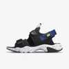 Nike Canyon Men's Sandals In Black,racer Blue,pure Platinum,volt