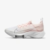 Nike Air Zoom Tempo Next% Women's Road Running Shoes In Sunset Tint,white,igloo,grey Fog