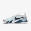 Nike Court React Vapor Nxt Men's Hard Court Tennis Shoes In Pure Platinum,white,obsidian