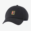 Nike Court Heritage86 Logo Tennis Hat In Black