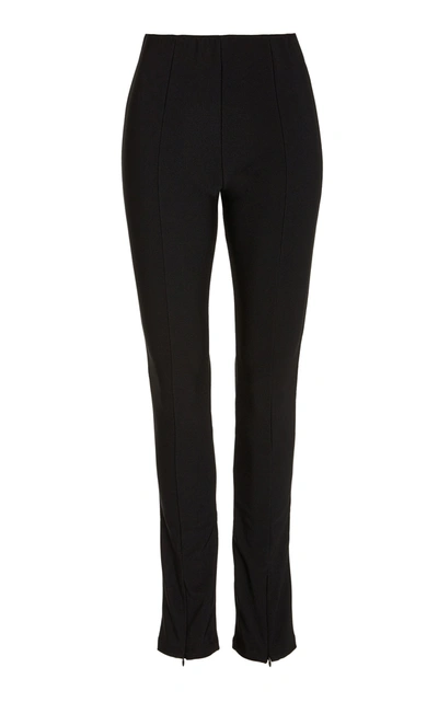 The Frankie Shop Women's Reya Flared Jersey Leggings In Black