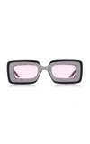 GUCCI WOMEN'S CRYSTAL-EMBELLISHED SQUARE-FRAME ACETATE SUNGLASSES