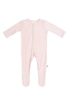 Kyte Baby Snap Footie In Blush