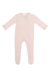 Kyte Baby Unisex Zippered Footie - Baby In Blush
