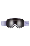 Smith Moment Snow Goggles In Lilac / Chromapop Sun Black