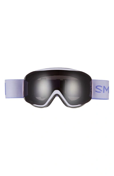 Smith Moment Snow Goggles In Lilac / Chromapop Sun Black