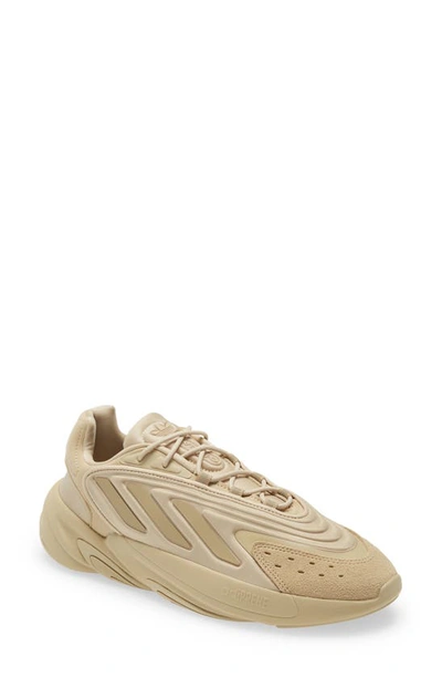 Adidas Originals Ozelia Beige Low-top Lace Up Trainer - Ozelia In Gold