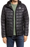 The North Face Black Thermoball Eco Packable Jacket In Tnf Black