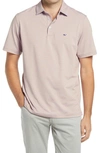 Vineyard Vines Stripe Sankaty Short Sleeve Performance Polo In Jake Blue