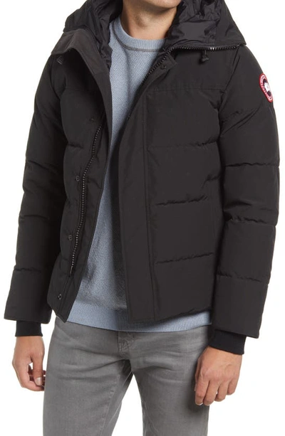 Canada Goose Macmillan Fusion Fit Down Parka In Black