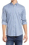 Faherty Movement Button-up Shirt In Ocean Blues Check