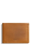 Shinola Men's Slim Vachetta Leather Bifold Wallet In Tan