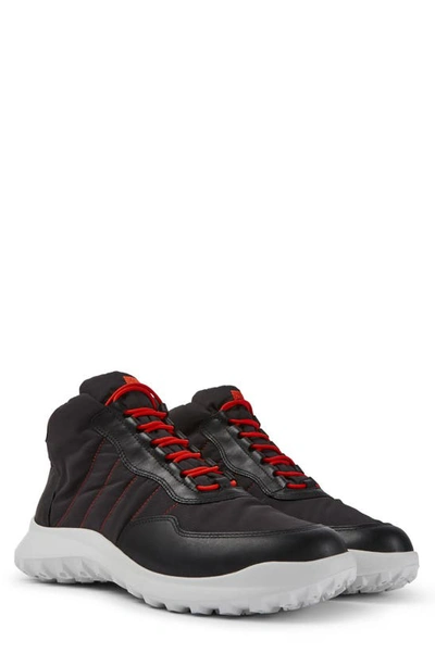 Camper Men's Gore-tex Technical Fabric Sneaker Boots In Black/ White