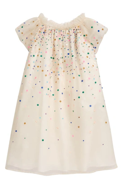 bonpoint silk dress Bonpoint Silk Dress In Light Yellow