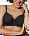 PLAYTEX WOMEN'S SECRETS SHAPES & SUPPORTS BALCONETTE FULL FIGURE WIREFREE BRA US4824