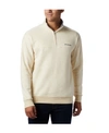 Columbia Men's Hart Mountain Ii Quarter-zip Fleece Sweatshirt In Oatmeal