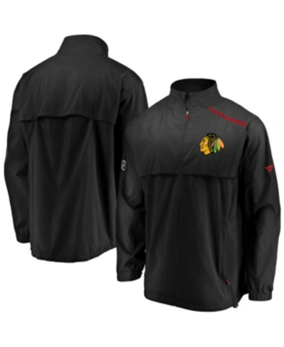 Authentic Nhl Apparel Men's Chicago Blackhawks Authentic Pro Rinkside Jacket