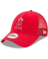 New Era Los Angeles Angels Game Replica Core Classic 9twenty Adjustable Cap In Red