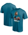 FANATICS MEN'S TREVOR LAWRENCE TEAL JACKSONVILLE JAGUARS PLAYER GRAPHIC T-SHIRT