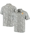 Columbia Men's Charcoal Tennessee Volunteers Super Slack Tide Button-up Shirt In Charcoal