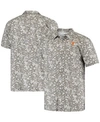 Columbia Men's Charcoal Tennessee Volunteers Super Slack Tide Button-up Shirt In Gray