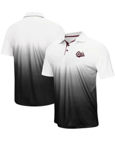 Colosseum Men's Gray Montana Grizzlies Magic Team Logo Polo