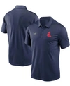 Nike Men's Navy Boston Red Sox Cooperstown Collection Logo Franchise Performance Polo In Navy