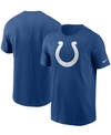 Nike Men's Royal Indianapolis Colts Historic Impact Tri-blend T-shirt In Royal