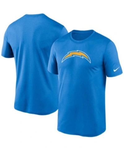 Nike Men's Big And Tall Powder Blue Los Angeles Chargers Logo Essential Legend Performance T-shirt