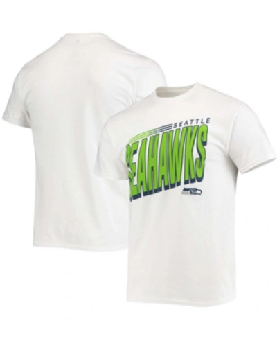 Junk Food Men's White Seattle Seahawks Hail Mary T-shirt