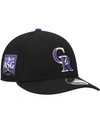 NEW ERA MEN'S BLACK COLORADO ROCKIES 2021 MLB ALL-STAR GAME AUTHENTIC ON-FIELD COLLECTION LOW PROFILE 59FIFT