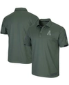 COLOSSEUM MEN'S GREEN APPALACHIAN STATE MOUNTAINEERS OHT MILITARY INSPIRED APPRECIATION ECHO POLO