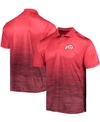 COLOSSEUM MEN'S RED UTAH UTES MARSHALL POLO