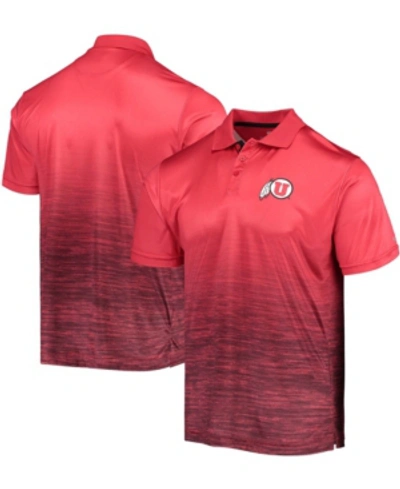 Colosseum Men's Red Utah Utes Marshall Polo