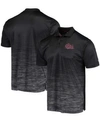 Colosseum Men's Black Montana Grizzlies Marshall Polo In Black