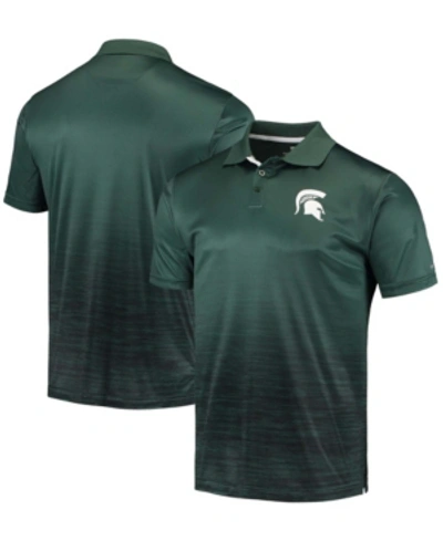 Colosseum Men's Green Michigan State Spartans Marshall Polo