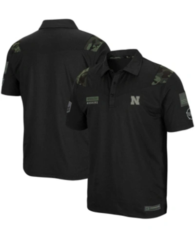 Colosseum Men's Black Kansas State Wildcats Oht Military Inspired Appreciation Sierra Polo