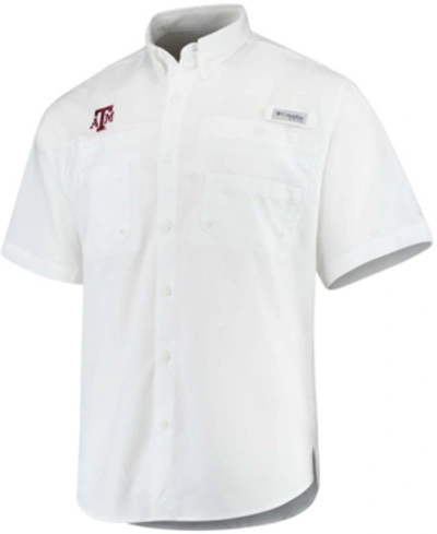 Columbia Men's White Texas A M Aggies Tamiami Shirt