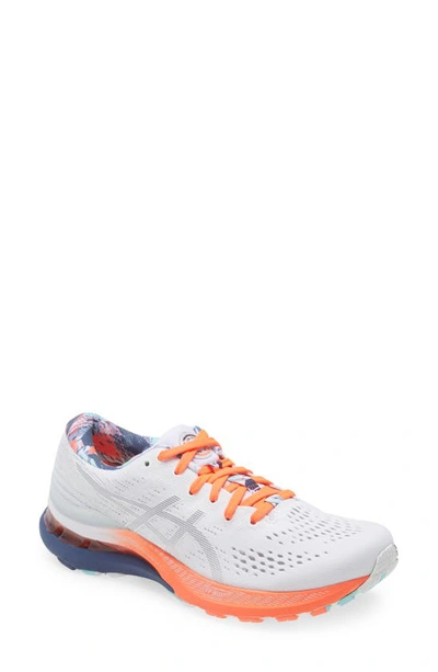 Asicsr Gel-kayano® 28 Running Shoe In White/ Thunder Blue
