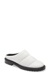 Staud Astro Mule In White/ Black