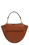 Wandler Hortensia Mini Leather Bag In Tan 1625