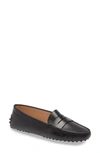 Tod's Gommino Leather Driving Loafers In Black