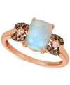 Le Vian Gemstone & Diamond Ring In 14k Rose Gold Or 14k Yellow Gold In Opal