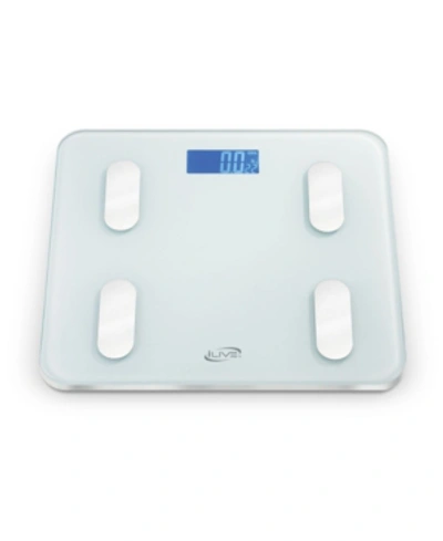 Ilive Smart Digital Body Weight Scale, Ilfs130w In White