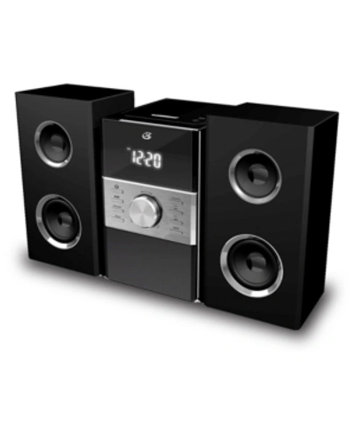 Gpx Home Music System With Radio, Cd, And Smartphone Capabilities In Black