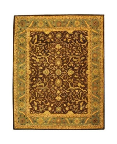 Safavieh Antiquity At14 Brown 7'6" X 9'6" Area Rug