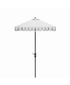 Safavieh Venice 7.5' Square Umbrella In White